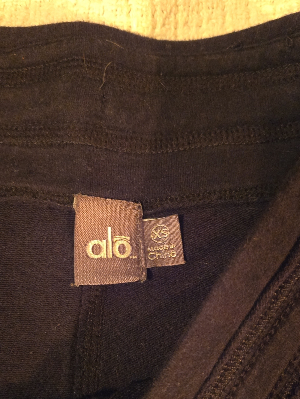 ALO Yoga Black High-Waist Bootcut Leggings Size Xs - Picture 3 of 4